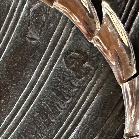 VINTAGE TAXCO MEXICAN SILVER 16” STATEMENT NECKLACE - Picture 9 of 9